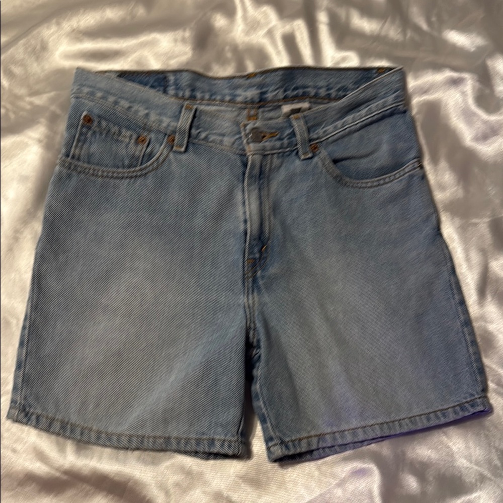 Levi's Blue Jean Shorts Classic Casual Style